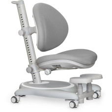 Дитяче крісло Mealux Ortoback Base Grey (арт. Y-508 G Base) - оббивка сіра однотонна (коробок-2 шт.)