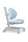 Дитяче крісло Mealux Ortoback Blue (арт.Y-508 KBL) - оббивка блакитна однотонна (коробок-1шт.)