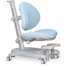 Дитяче крісло Mealux Ortoback Base Blue (арт.Y-508 KBL Base) - оббивка блакитна однотонна (коробок-2 шт.)