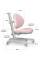 Дитяче крісло Mealux Ortoback Pink (арт.Y-508 KP) - оббивка рожева однотонна (коробок-1шт.)