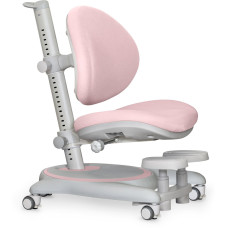 Дитяче крісло Mealux Ortoback Base Pink (арт.Y-508 KP Base) - оббивка рожева однотоннаа (коробок-2 шт.)