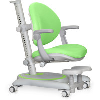 Дитяче крісло Mealux Ortoback Plus Green (арт.Y-508 KZ Plus) - оббивка зелена однотонна (коробок-2 шт.)