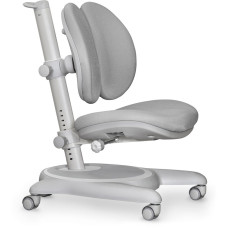 Дитяче крісло Mealux Ortoback Duo Grey (арт.Y-510 G) - оббивка сіра однотонна (коробок-1 шт.)