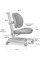 Дитяче крісло Mealux Ortoback Duo Grey (арт.Y-510 G) - оббивка сіра однотонна (коробок-1 шт.)