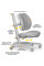 Дитяче крісло Mealux Ortoback Duo Grey (арт.Y-510 G) - оббивка сіра однотонна (коробок-1 шт.)