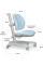 Дитяче крісло Mealux Ortoback Duo Blue (арт.Y-510 KBL) - оббивка блакитна однотонна (коробок-1шт.)