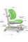 Дитяче крісло Mealux Ortoback Duo Base Green (арт.Y-510 KZ Base) - оббивка зелена однотонна (коробок 2 шт.)