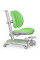 Дитяче крісло Mealux Ortoback Duo Base Green (арт.Y-510 KZ Base) - оббивка зелена однотонна (коробок 2 шт.)