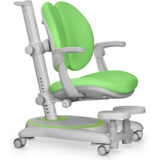 Дитяче крісло Mealux Ortoback Duo Plus Green (арт.Y-510 KZ Plus) - оббивка зелена однотонна (коробок-2 шт.)