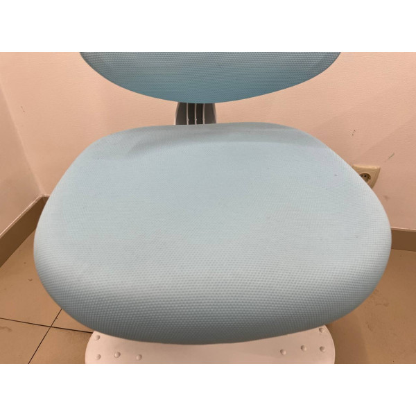 Детское кресло Evo-Kids Sirius Air Blue (арт.Y-605 KBL (sale)) - обивка голубая однотонная (коробок-1шт.)