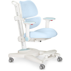 Детское креслo Mealux Space Air Blue (арт.Y-609 KBL) - обивка голубая однотонная (коробок-1шт.)