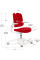 Дитяче крісло Mealux Trident Red (арт.Y-617 KR) - оббивка червона однотонна (коробок-1шт.)