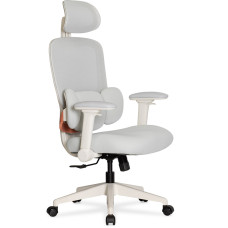 Офисное кресло Mealux YX-977 Grey (арт.YX-977 Grey Sample) (sale) - спинка сетка/сидение ткань/цвет серый (коробок-1 шт.)