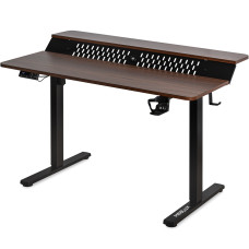 Стол с электрорегулировкой высоты Mealux Powerdesk Extra XL Walnut (арт. EVО-264 Walnut/B) - столешница орех/ножки черные (коробок 1 шт.)