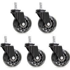 Комплект улучшених колес (5 шт.) (арт. wheels 5 pcs) - цвет черный (коробок 1 шт.)