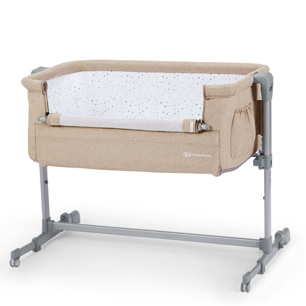 Приставная кроватка-люлька Kinderkraft Neste Up Beige (KKLNESTBEG000N)