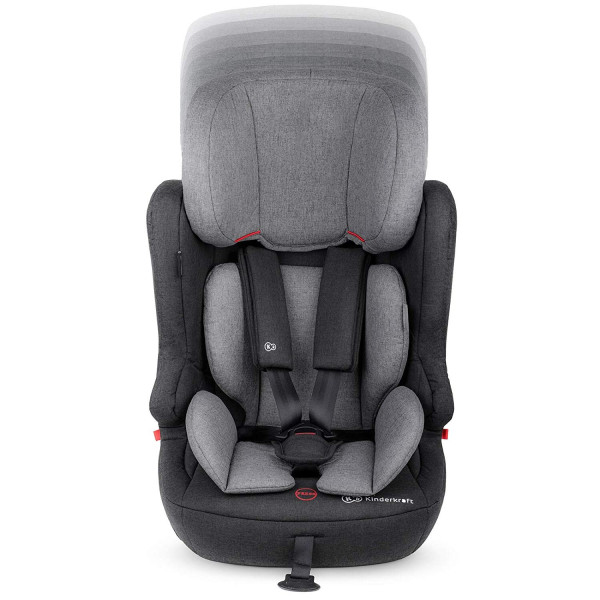 Автокресло Kinderkraft Fix2Go Black/Gray (KKFFIX2BLKGRY0)