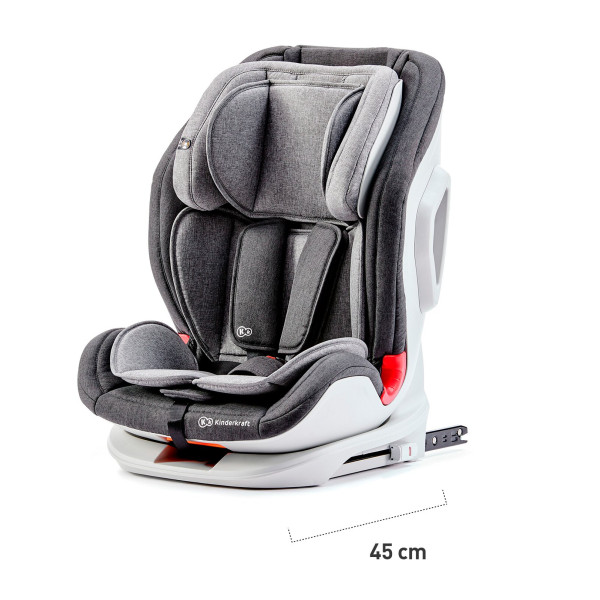 Автокресло Kinderkraft Oneto3 Black/Gray (KKFONE3BLGR000)