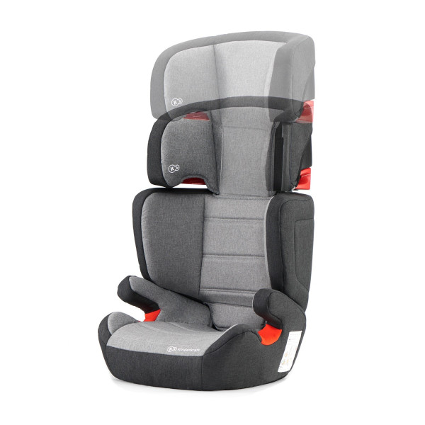 Автокресло Kinderkraft Junior Fix Black/Gray (KKFJUFIBLGR000)