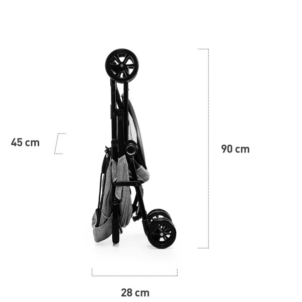 Прогулочная коляска Kinderkraft Lite Up Gray (KKWLITUGRY0000)