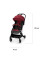 Прогулочная коляска Kinderkraft Indy Burgundy (KKWINDYBRG0000)