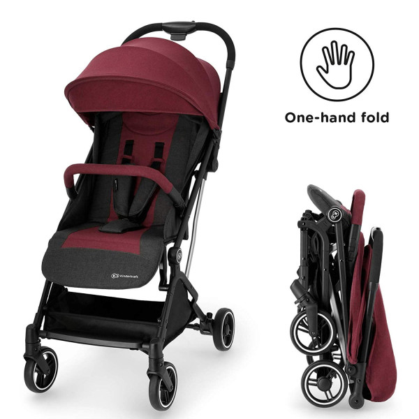 Прогулочная коляска Kinderkraft Indy Burgundy (KKWINDYBRG0000)