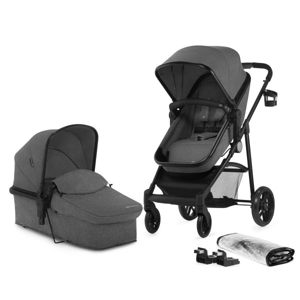 Универсальная коляска 2 в 1 Kinderkraft Juli Gray (KKWJULIGRY2000)