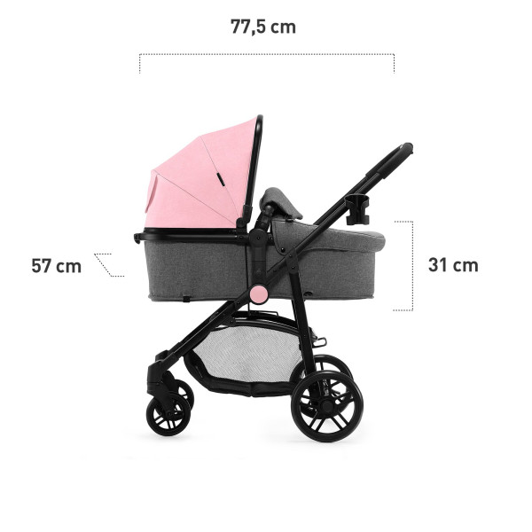 Универсальная коляска 2 в 1 Kinderkraft Juli Gray (KKWJULIGRY2000)