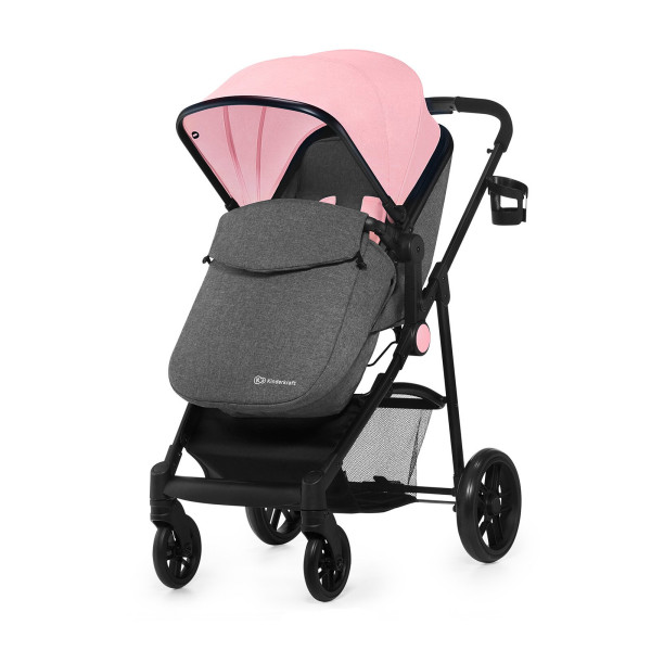 Универсальная коляска 2 в 1 Kinderkraft Juli Pink (KKWJULIPNK2000)