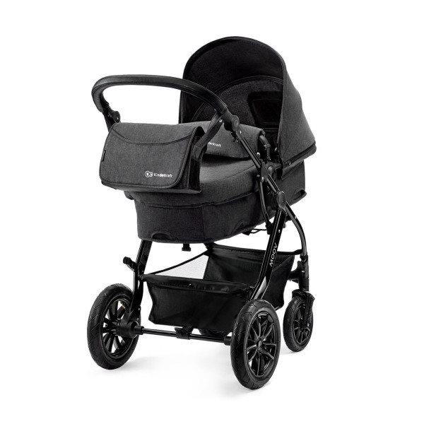 Универсальная коляска 2 в 1 Kinderkraft Moov Black (KKWMOOVBLK2000)