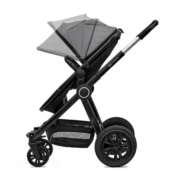 Универсальная коляска 2 в 1 Kinderkraft Veo Black/Gray (KKWVEOBLGR2000)