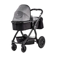 Универсальная коляска 2 в 1 Kinderkraft Veo Black/Gray (KKWVEOBLGR2000)