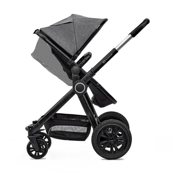 Универсальная коляска 2 в 1 Kinderkraft Veo Black/Gray (KKWVEOBLGR2000)