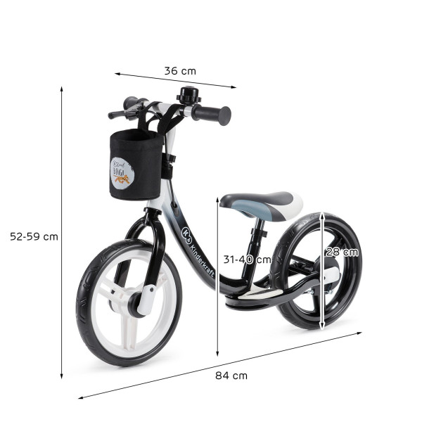 Беговел Kinderkraft Space Black (KKRSPACBLK00AC)