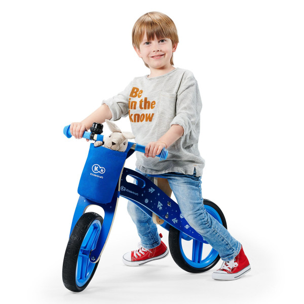 Беговел Kinderkraft Runner Galaxy Blue (KKRRUNGBLU00AC)