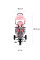 Трехколесный велосипед Kinderkraft Jazz Pink (KKRJAZZPNK0000)