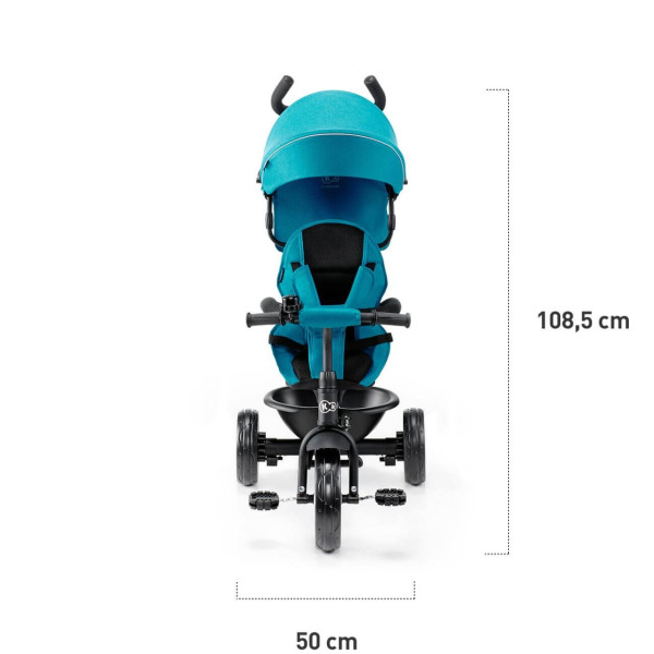 Трехколесный велосипед Kinderkraft Aston Turquoise (KKRASTOTRQ0000)