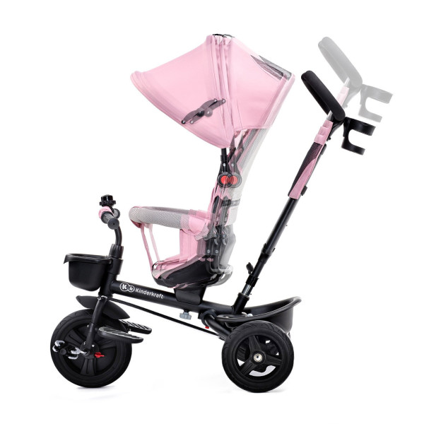 Трехколесный велосипед Kinderkraft Aveo Pink (KKRAVEOPNK0000)