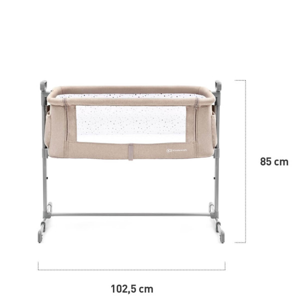 Приставная кровать-люлька Kinderkraft Neste Beige (KKLNESTBEG0000)