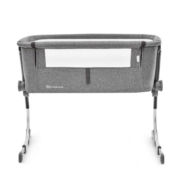 Приставная кровать-люлька Kinderkraft Uno Grey (KKLUNOGRY00000)