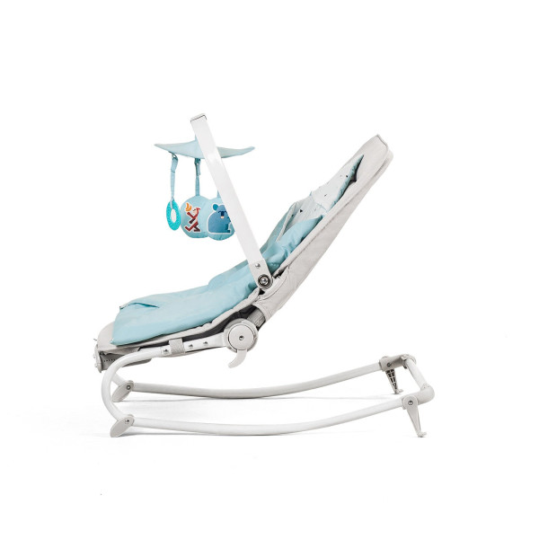 Шезлонг-качалка Kinderkraft Felio Light Blue (KKBFELILIBL000)