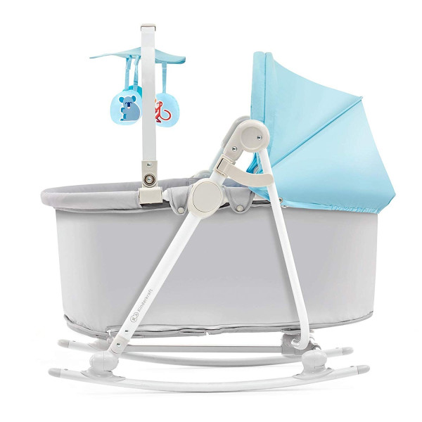 Шезлонг-качалка 5 в 1 Kinderkraft Unimo Light Blue (KKBUNIMLIBL000)