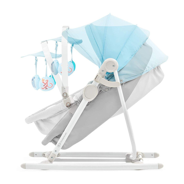 Шезлонг-качалка 5 в 1 Kinderkraft Unimo Light Blue (KKBUNIMLIBL000)