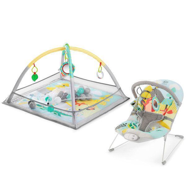 Шезлонг-качалка Kinderkraft Milyfun (KKLMILYFUN0000)