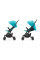 Прогулочная коляска Kinderkraft Mini Dot Turquoise (KKWMINITRQ0000)