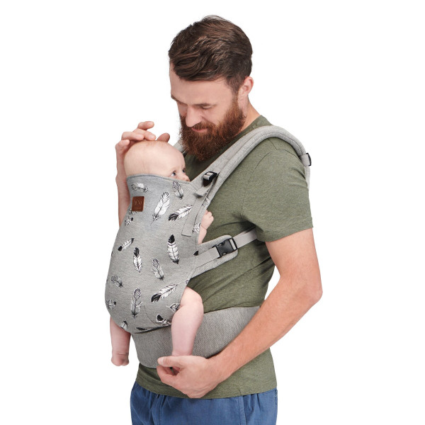 Переноска Kinderkraft Milo Grey (KKNMILOGRY0000)