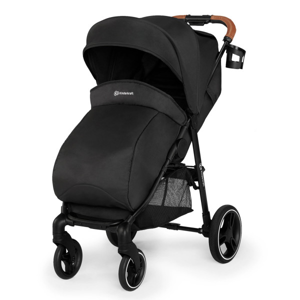 Прогулочная коляска Kinderkraft Grande 2020 Black (KKWGRANBLK000N)