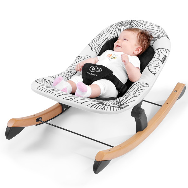Шезлонг-качалка Kinderkraft Finio White (KKBFINOWHT0000)