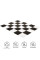 Килимок-пазл Kinderkraft Luno Black, 30 элементов (KKMLUNOBLK0000)