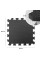 Килимок-пазл Kinderkraft Luno Black, 30 элементов (KKMLUNOBLK0000)